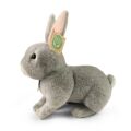 Rappa Plush rabbit grey 23 cm SOFT COLLECTION, ECO-FRIENDLY
